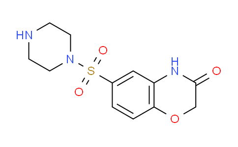 1099030-05-3 | 6-(Piperazine-1-sulfonyl)-3,4-dihydro-2H-1,4-benzoxazin-3-one