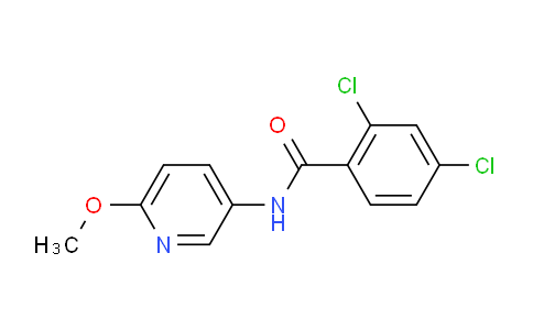 499197-60-3 | 2,4-dichloro-N-(6-methoxypyridin-3-yl)benzamide