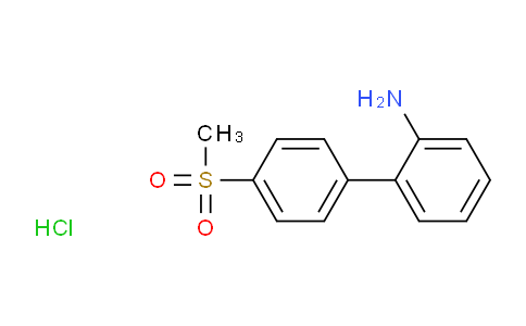 139769-14-5 | 4'-(Methylsulfonyl)-[1,1'-biphenyl]-2-amine hydrochloride