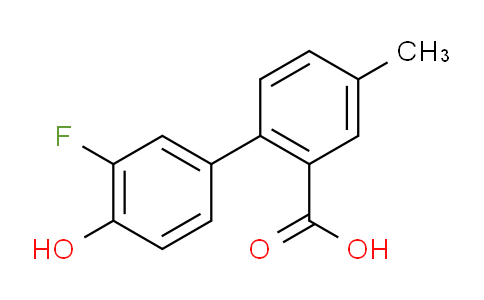 1261893-27-9 | 2-(3-fluoro-4-hydroxyphenyl)-5-methylbenzoic Acid