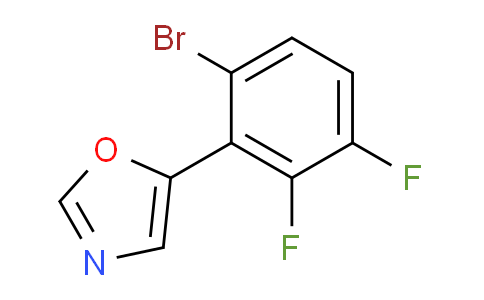 MC2D2937 | 2364585-22-6 | 5-(6-Bromo-2,3-difluorophenyl)oxazole