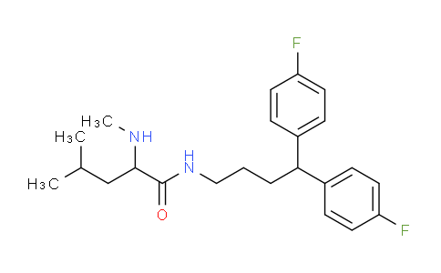 248922-46-5 | N-[4,4-Bis(4-fluorophenyl)butyl]-4-methyl-2-(methylamino)pentanamide