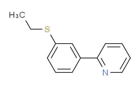 DY2D6166 | 2565806-18-8 | Pyridine, 2-[3-(ethylthio)phenyl]-