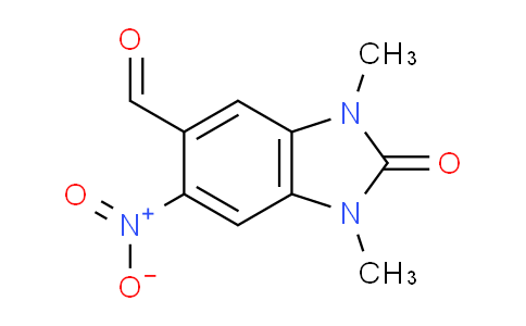 727366-73-6 | 1,3-Dimethyl-6-nitro-2-oxo-2,3-dihydro-1H-benzimidazole-5-carbaldehyde