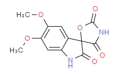 MC2D7959 | 4722-91-2 | 5,6-Dimethoxy-2'H,4'H-spiro[indole-3,5'-[1,3]oxazolidine]-2,2',4'(1H)-trione