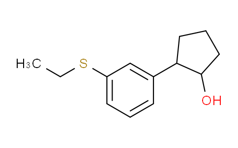 MC2D8102 | 2565819-36-3 | Cyclopentanol, 2-[3-(ethylthio)phenyl]-