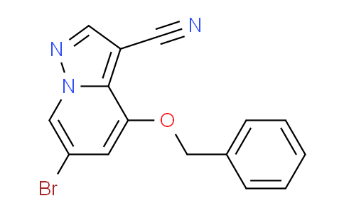 2649419-74-7 | 4-苄氧基-6-溴-吡唑并[1,5-a]吡啶-3-腈