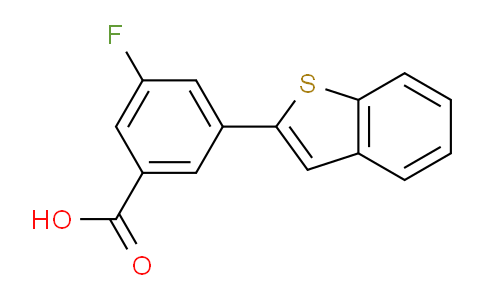 DY2D9872 | 1261962-67-7 | 3-[Benzo(B)thiophen-2-YL]-5-fluorobenzoic acid