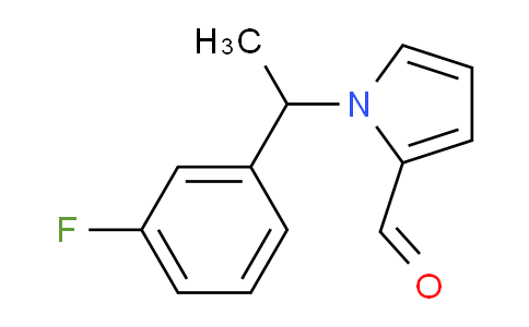 1248105-91-0 | 1-[1-(3-Fluoro-phenyl)-ethyl]-1H-pyrrole-2-carbaldehyde