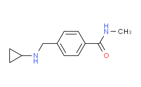 1171310-16-9 | 4-[(cyclopropylamino)methyl]-N-methylbenzamide
