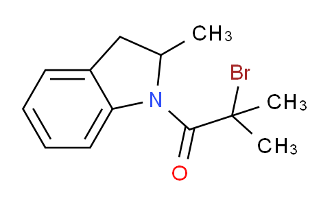 1225808-18-3 | 1-(2-Bromo-2-methylpropanoyl)-2-methylindoline