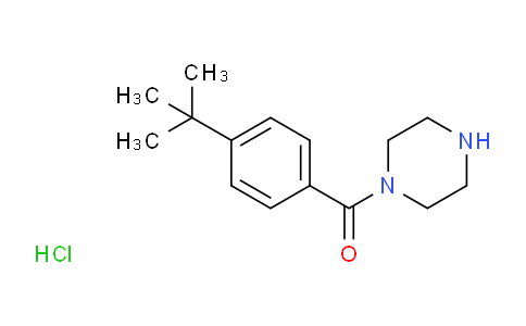 MC2E1712 | 470471-51-3 | 1-(4-叔丁基苯甲酰)哌嗪盐酸盐
