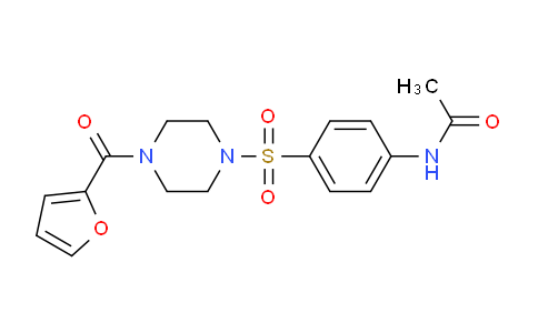 MC2E2004 | 441745-96-6 | N-(4-{[4-(2-furoyl)piperazin-1-yl]sulfonyl}phenyl)acetamide