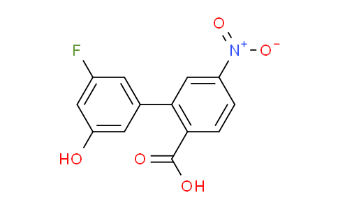 1261933-25-8 | 2-(3-fluoro-5-hydroxyphenyl)-4-nitrobenzoic Acid