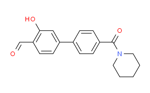 MC2E2105 | 1261987-73-8 | 2-hydroxy-4-[4-(piperidine-1-carbonyl)phenyl]benzaldehyde
