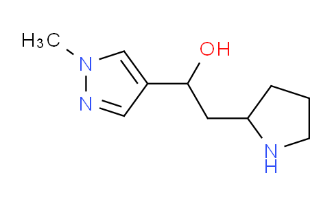 1427380-51-5 | 1-(1-methyl-1H-pyrazol-4-yl)-2-(pyrrolidin-2-yl)ethan-1-ol