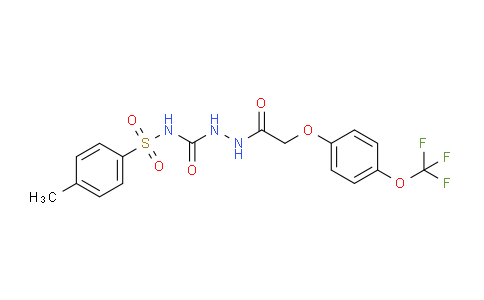 1023546-56-6 | 1-(2-(4-Trifluoromethoxyphenoxy)acetyl)-4-((4-methylphenyl)sulfonyl)semicarbazide