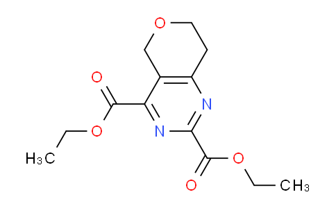 1821223-60-2 | 2,4-diethyl 5H,7H,8H-pyrano[4,3-d]pyrimidine-2,4-dicarboxylate