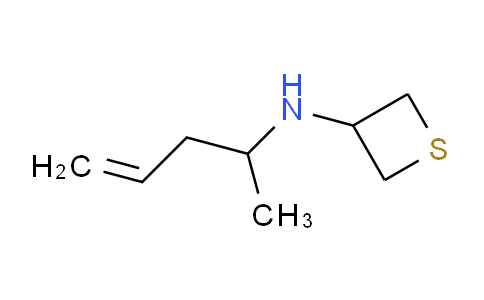1851719-38-4 | N-(戊-4-烯-2-基)硫杂环己烷-3-胺