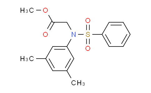 MC2E4534 | 309282-80-2 | N-(3,5-二甲基苯基)-N-(苯磺酰基)甘氨酸甲酯