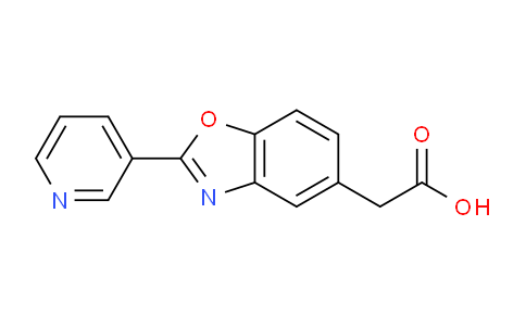 38196-06-4 | 2-[2-(pyridin-3-yl)-1,3-benzoxazol-5-yl]acetic acid