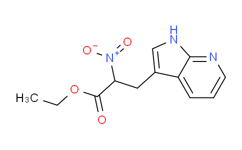 MC2E6030 | 1373348-96-9 | ethyl 2-nitro-3-{1H-pyrrolo[2,3-b]pyridin-3-yl}propanoate