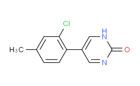 MC2E8460 | 1111107-98-2 | 5-(2-chloro-4-methylphenyl)-1H-pyrimidin-2-one