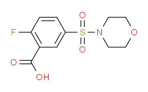326609-39-6 | 2-氟-5-(吗啉-4-磺酰基)苯甲酸