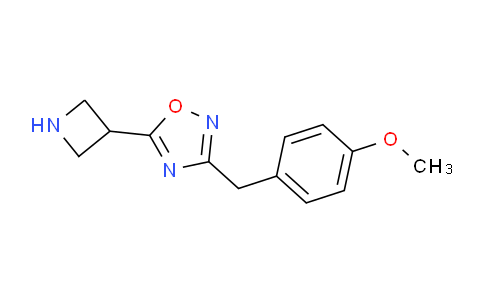 1248907-43-8 | 5-(azetidin-3-yl)-3-(4-methoxyphenyl)methyl-1,2,4-oxadiazole