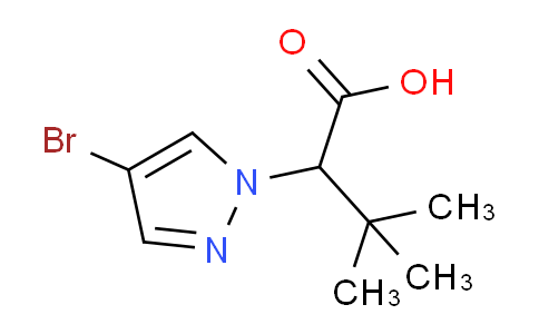 1858106-82-7 | 2-(4-Bromopyrazol-1-yl)-3,3-dimethylbutanoic acid