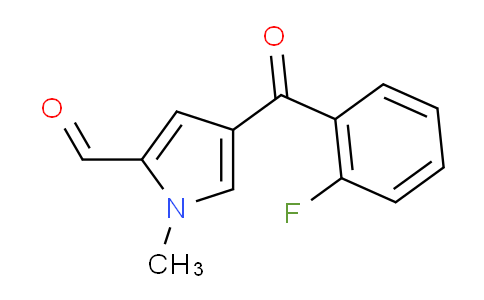 446275-97-4 | 4-(2-氟苯甲酰)-1-甲基-1H-吡咯-2-甲醛