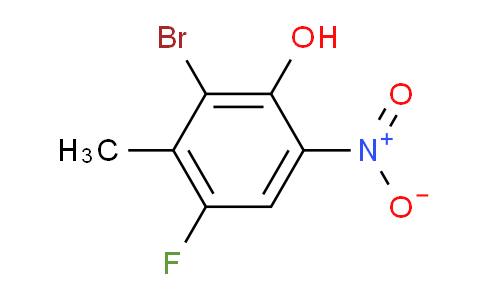 MC2F1412 | 2055699-04-0 | 2-Bromo-4-fluoro-3-methyl-6-nitrophenol