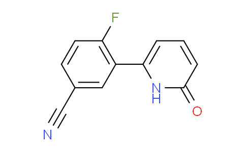 MC2F6696 | 1111114-47-6 | 4-fluoro-3-(6-oxo-1H-pyridin-2-yl)benzonitrile