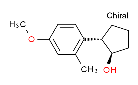 1443307-07-0 | Cyclopentanol, 2-(4-methoxy-2-methylphenyl)-, (1R,2S)-rel-