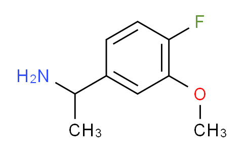 MC2F7179 | 333753-64-3 | 1-(4-fluoro-3-methoxyphenyl)ethan-1-amine