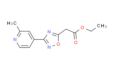 MC2F8443 | 2061979-89-1 | Ethyl 2-(3-(2-methylpyridin-4-yl)-1,2,4-oxadiazol-5-yl)acetate
