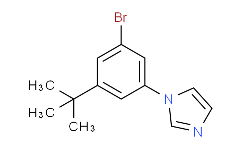 1636130-32-9 | 1-(3-溴-5-(叔丁基)苯基)-1H-咪唑