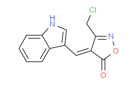 DY2F8746 | 1142199-56-1 | (4E)-3-(Chloromethyl)-4-(1H-indol-3-ylmethylene)isoxazol-5(4H)-one