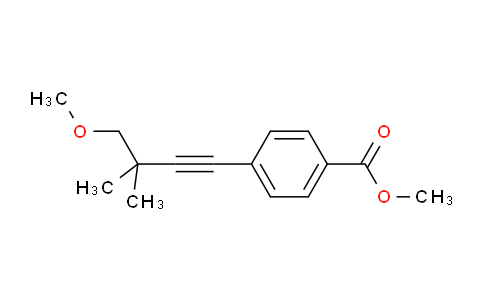 MC2F9219 | 2555022-68-7 | methyl 4-(4-methoxy-3,3-dimethyl-but-1-ynyl)benzoate