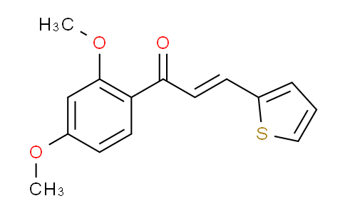 MC2F9562 | 18594-21-3 | 1-(2,4-dimethoxyphenyl)-3-thiophen-2-ylprop-2-en-1-one