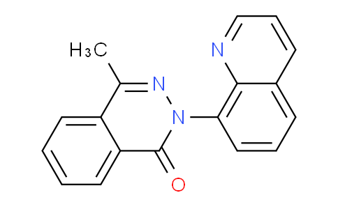 479577-82-7 | 1(2H)-Phthalazinone, 4-methyl-2-(8-quinolinyl)-