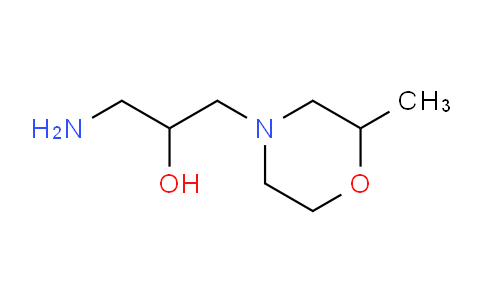 953748-38-4 | 1-amino-3-(2-methylmorpholin-4-yl)propan-2-ol