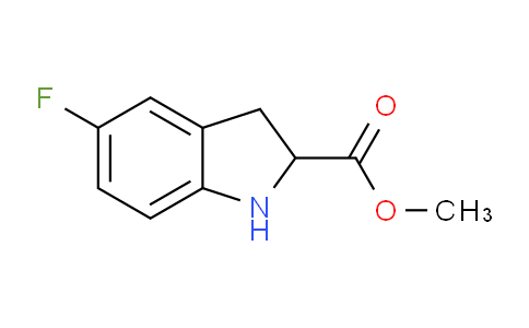 167631-82-5 | methyl 5-fluoroindoline-2-carboxylate
