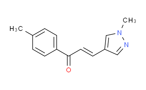 MC2G3344 | 1005556-15-9 | 2-Propen-1-one, 1-(4-methylphenyl)-3-(1-methyl-1H-pyrazol-4-yl)-