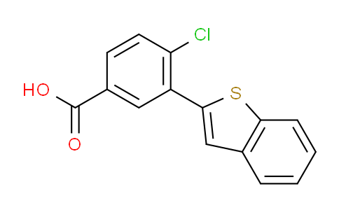 1261928-50-0 | 3-[Benzo(b)thiophen-2-yl]-4-chlorobenzoic acid