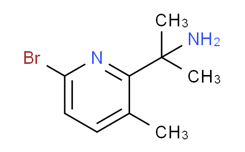 1824109-37-6 | 2-(6-bromo-3-methyl-2-pyridyl)propan-2-amine