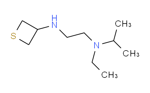 DY2G4533 | 1863020-12-5 | N-{2-[ethyl(propan-2-yl)amino]ethyl}thietan-3-amine