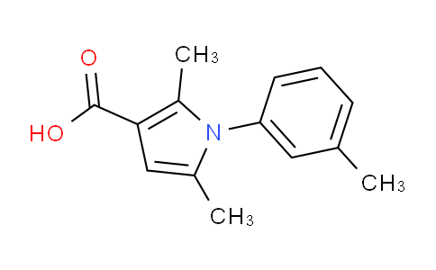 749219-01-0 | 2,5-Dimethyl-1-(3-methylphenyl)-1H-pyrrole-3-carboxylic Acid