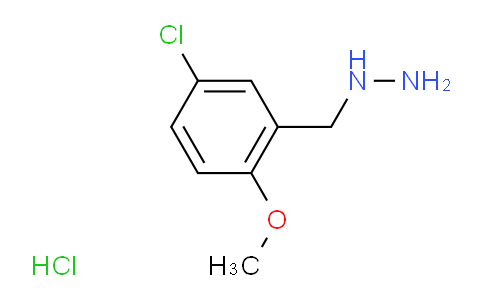 CAS No. 2682112-45-2, (5-Chloro-2-methoxybenzyl)hydrazine hydrochloride