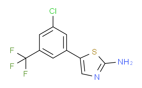 MC2G7157 | 2734778-02-8 | 5-(3-Chloro-5-(trifluoromethyl)phenyl)thiazol-2-amine
